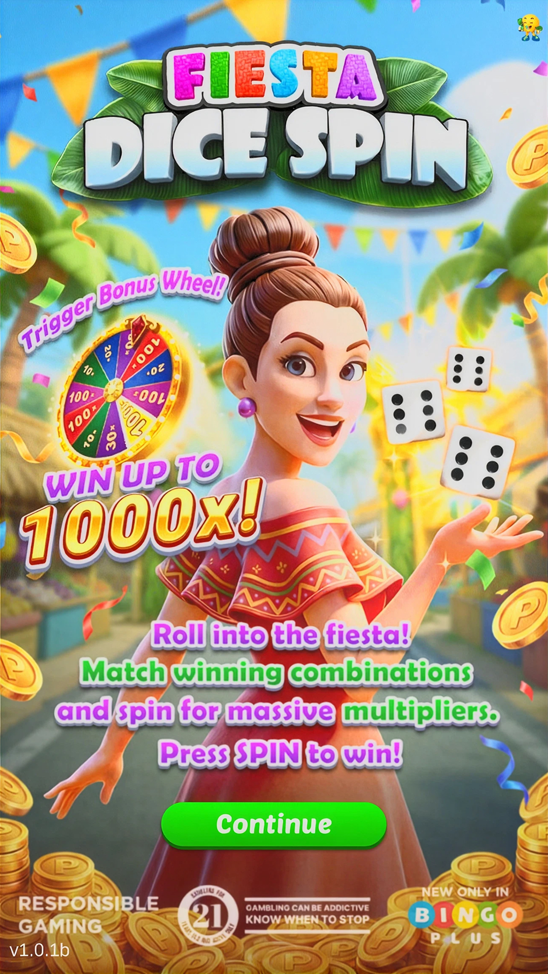 Fiesta Dice Spin Screenshot